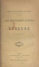 Les dernières années de Turenne