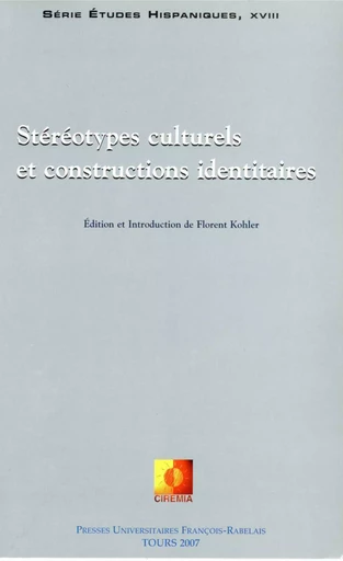 Stéréotypes culturels et constructions identitaires -  - Presses universitaires François-Rabelais