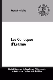 Les Colloques d’Érasme