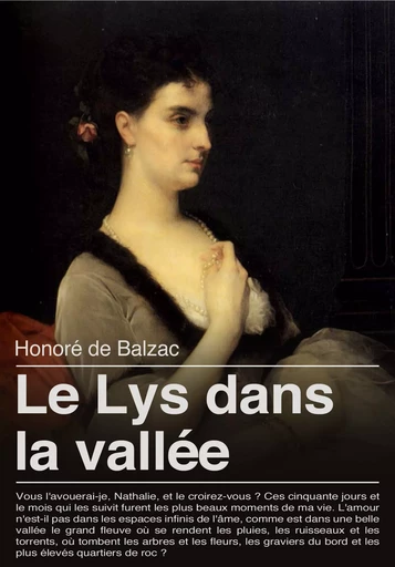 Le Lys dans la vallée - Honoré de Balzac - Les éditions Pulsio