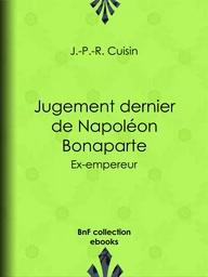 Jugement dernier de Napoléon Bonaparte