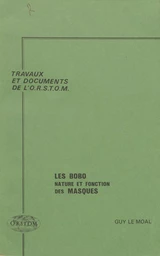 Les Bobo : nature et fonction des masques