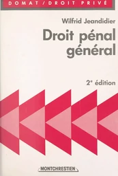 Droit pénal général