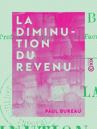 La Diminution du revenu - Paul Bureau - Collection XIX