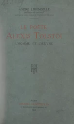 Le poète Alexis Tolstoï