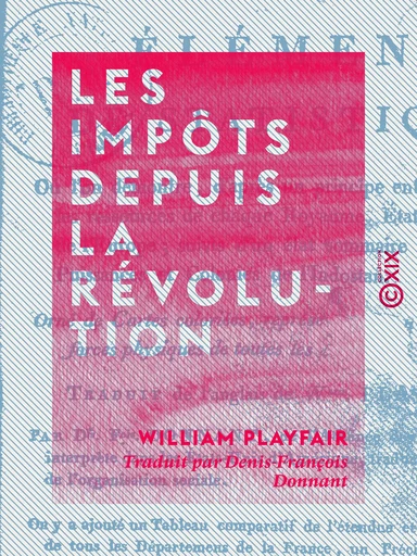 Les Ressources de chaque royaume, état et république de l'Europe - William Playfair - Collection XIX