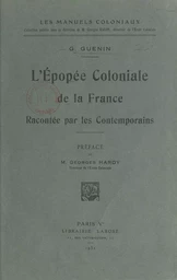 L'épopée coloniale de la France