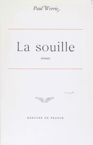 La souille - Paul Werrie - Mercure de France (réédition numérique FeniXX)