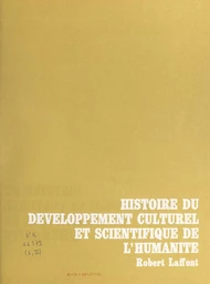 Histoire du développement culturel et scientifique de l'humanité (6)