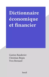 Dictionnaire économique et financier