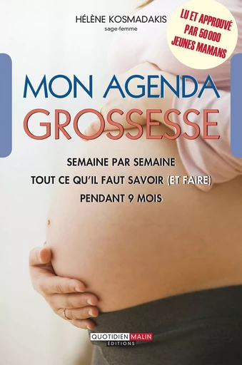 Mon agenda grossesse - Hélène Kosmadakis - Éditions Leduc