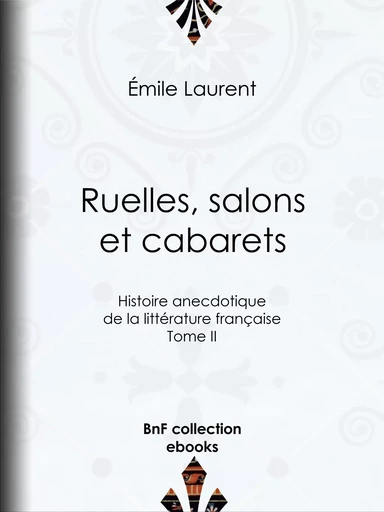 Ruelles, salons et cabarets - Emile Colombey - BnF collection ebooks