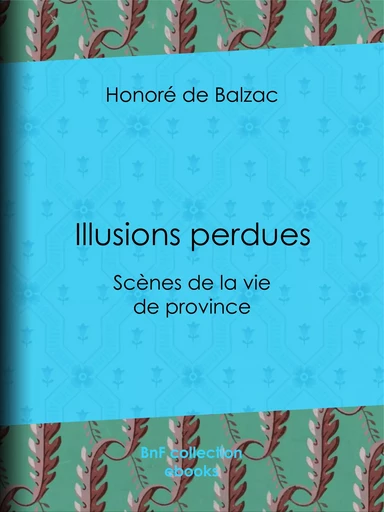 Illusions perdues - Honoré de Balzac - BnF collection ebooks