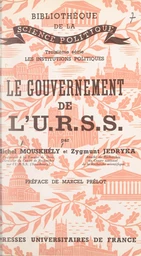 Le gouvernement de l'U.R.S.S.