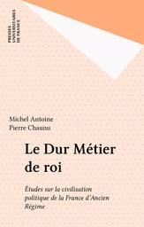 Le Dur Métier de roi