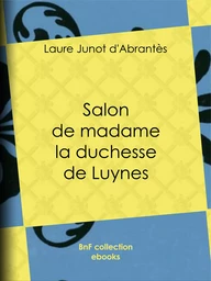 Salon de madame la duchesse de Luynes