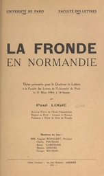 La Fronde en Normandie