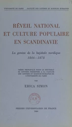 Réveil national et culture populaire en Scandinavie