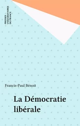 La Démocratie libérale