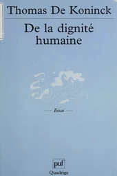 De la dignité humaine