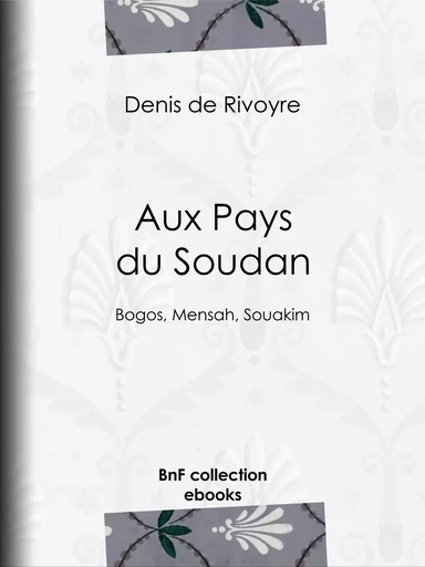 Aux Pays du Soudan - Denis de Rivoyre - BnF collection ebooks