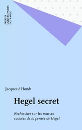 Hegel secret