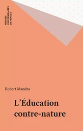 L'Éducation contre-nature