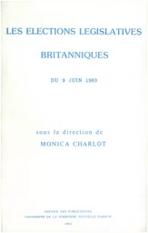 Les Élections législatives britanniques du 9 juin 1983