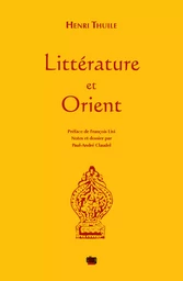 Littérature et Orient