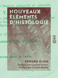 Nouveaux éléments d'histologie