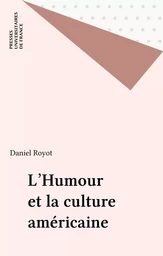 L'Humour et la culture américaine