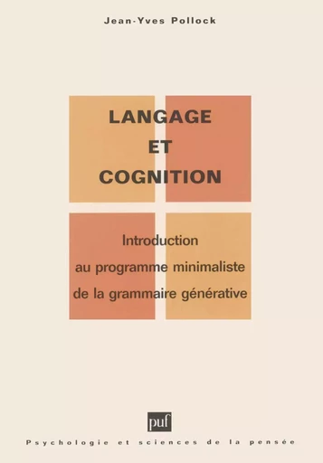 Langage et cognition - Jean-Yves Pollock - Humensis