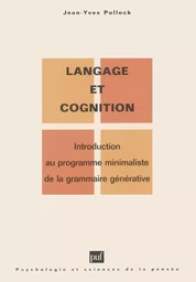 Langage et cognition