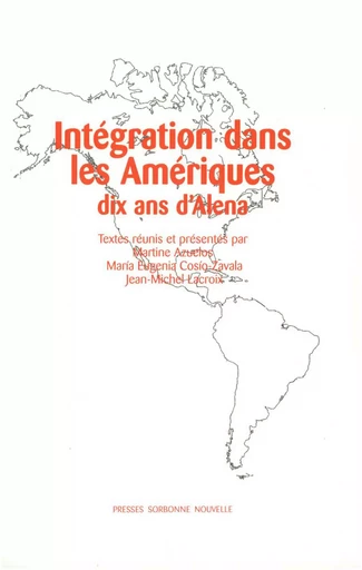 Intégration dans les Amériques -  - Presses Sorbonne Nouvelle via OpenEdition