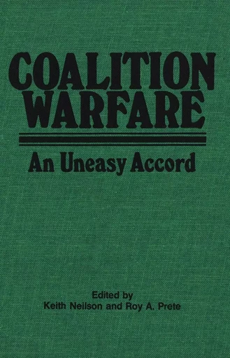 Coalition Warfare - Roy A. Prete - Wilfrid Laurier University Press