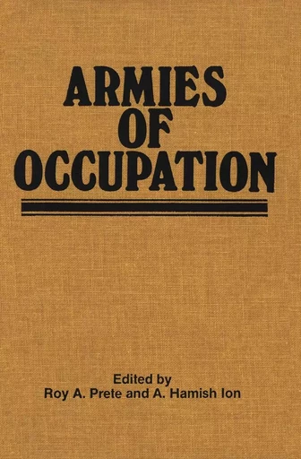 Armies of Occupation -  - Wilfrid Laurier University Press