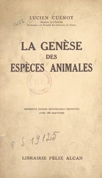 La genèse des espèces animales