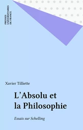 L'Absolu et la Philosophie