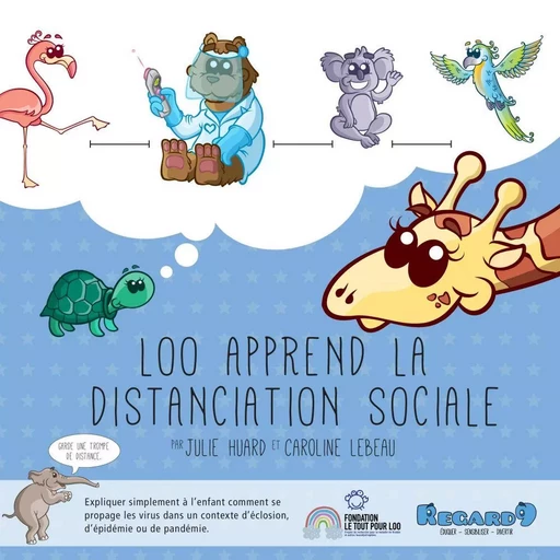 LOO APPREND LA DISTANCIATION SOCIALE - Caroline Lebeau, Julie Huard - Regard9