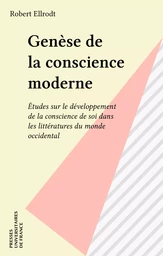 Genèse de la conscience moderne