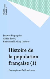 Histoire de la population française (1)