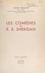 Les comédies de R. B. Sheridan