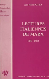 Lectures italiennes de Marx