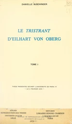 Le « Tristrant », d'Eilhart von Oberg (1)