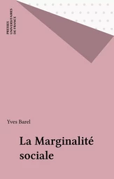 La Marginalité sociale