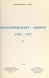 Wollstonecraft-Godwin, 1759-1797