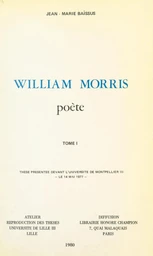 William Morris, poète (1)