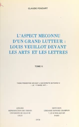 L'aspect méconnu d'un grand lutteur : Louis Veuillot devant les arts et les lettres (2)