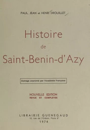 Histoire de Saint-Benin-d'Azy