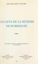 Les gens de la rivière de Dordogne, 1750-1850 (2)